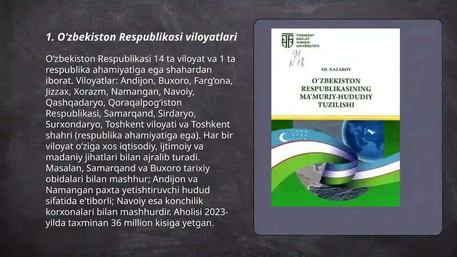 O‘zbekiston Respublikasining ma'muriy-hududiy tuzilishi 3