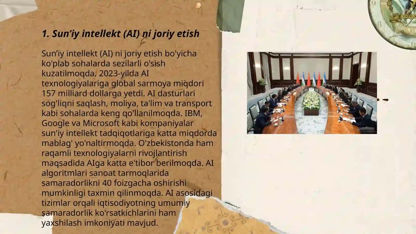 Sun’iy intellekt (AI) ni joriy etish 3