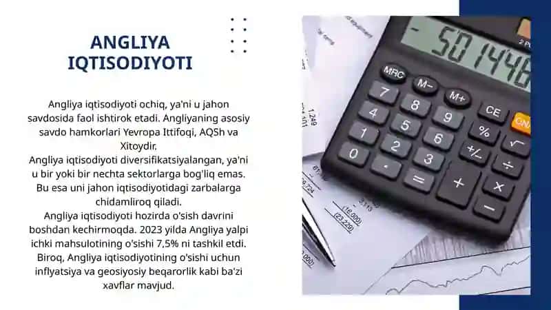 ANGLIYA IQTISODIYOTI 3