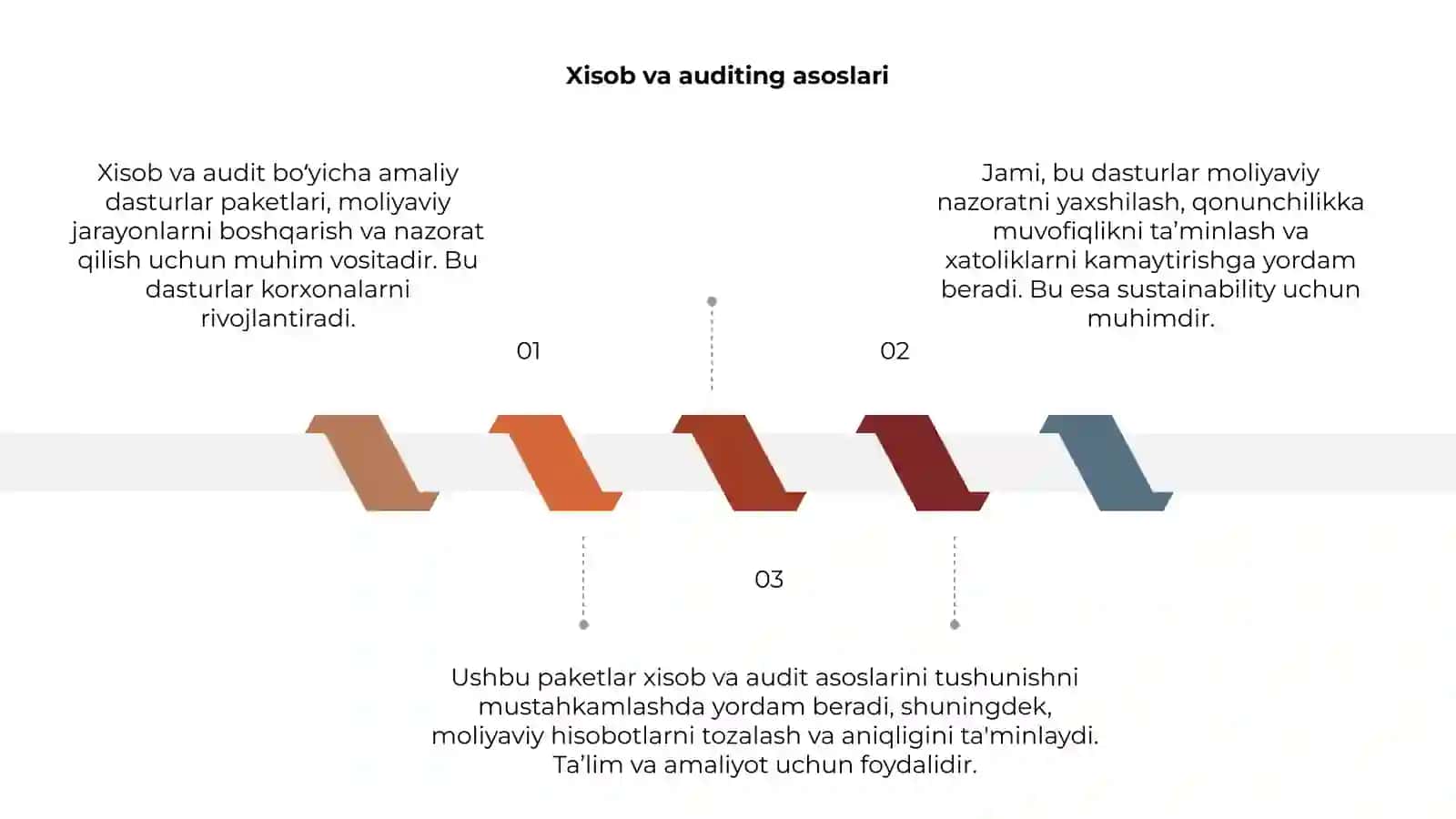 Xisob va audit bo‘yicha amaliy dasturlar paketlari 3