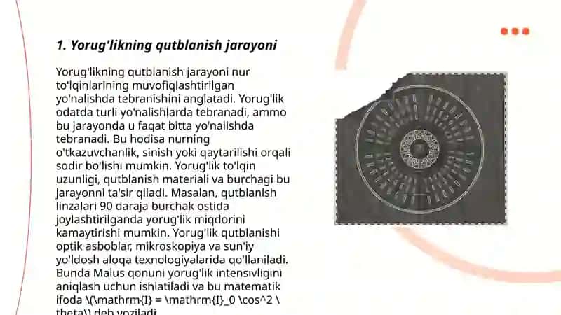 Yorug'likning qutblanishi 3