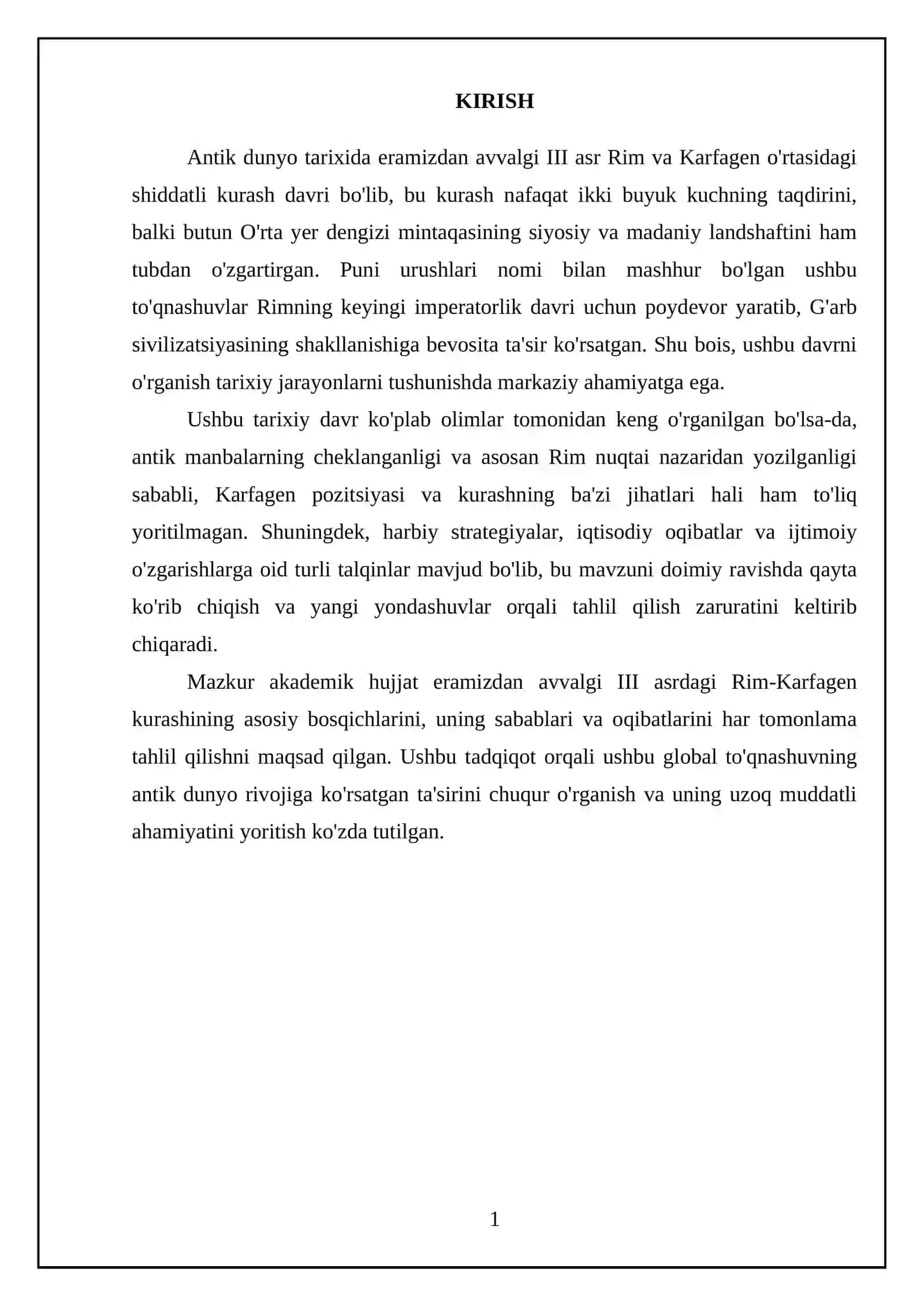Eramizdan avvalgi III asrda Rimning Karfagenga qarshi kurashi 3