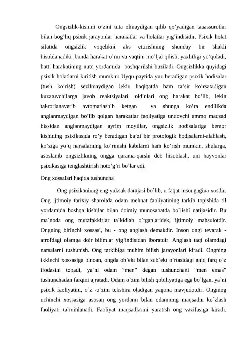 Ong va uning hususiyatlari 3