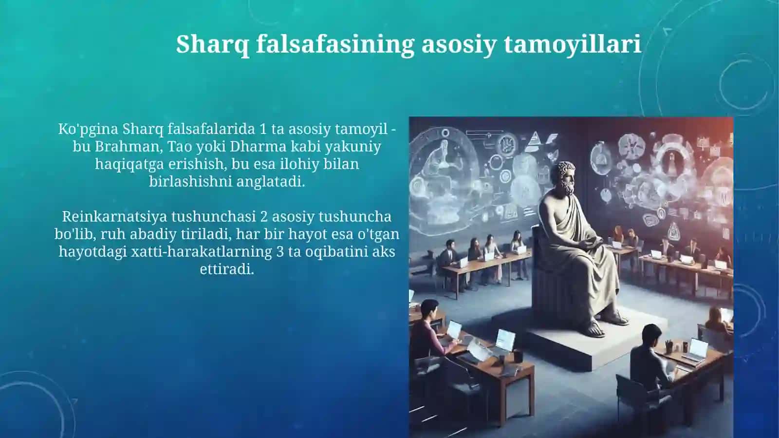 Sharq falsafasining asosiy tamoyillari 3