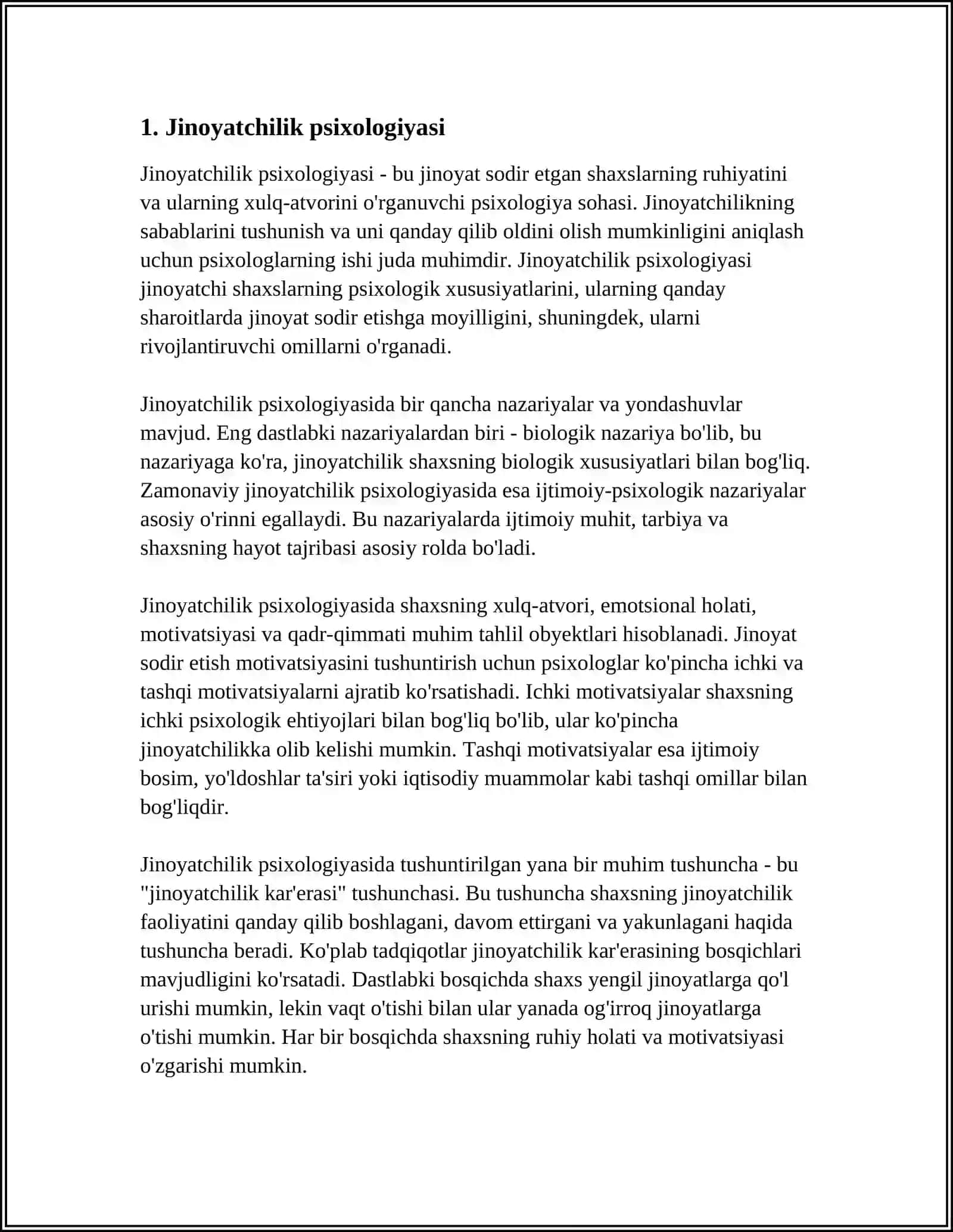 PSIXOLOGIK PROFIL JINOYATCHINI IZLASH USLUBI SIFATIDA 3