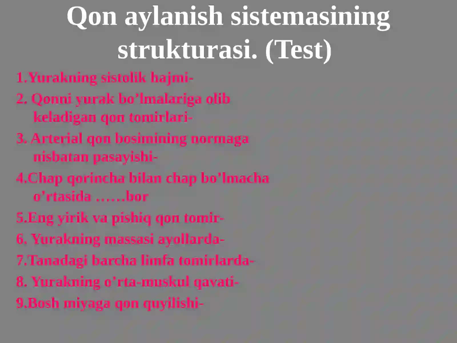 QON AYLANISH SISTEMASI 3