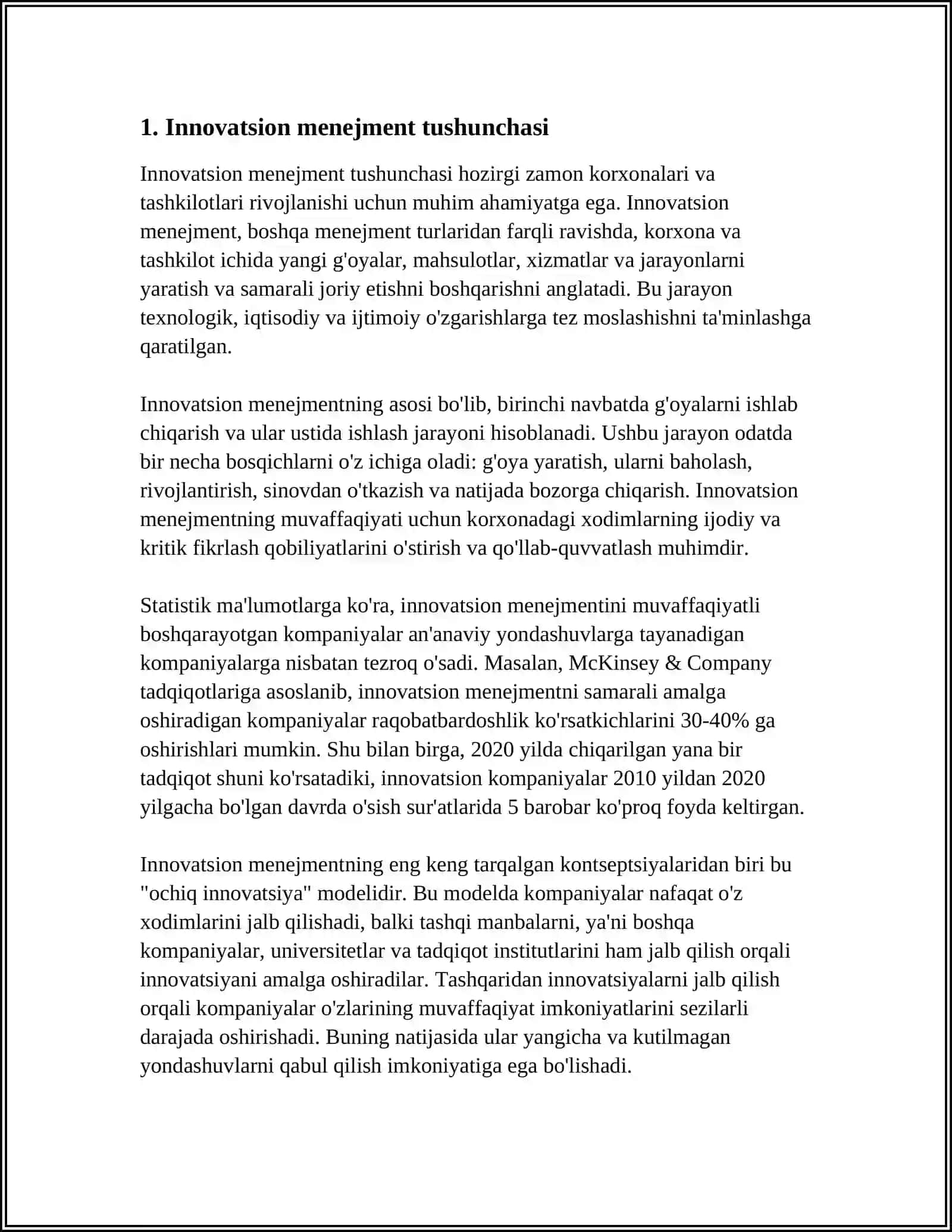 INNOVATSION MENEJMENTNING ASOSLARI 3