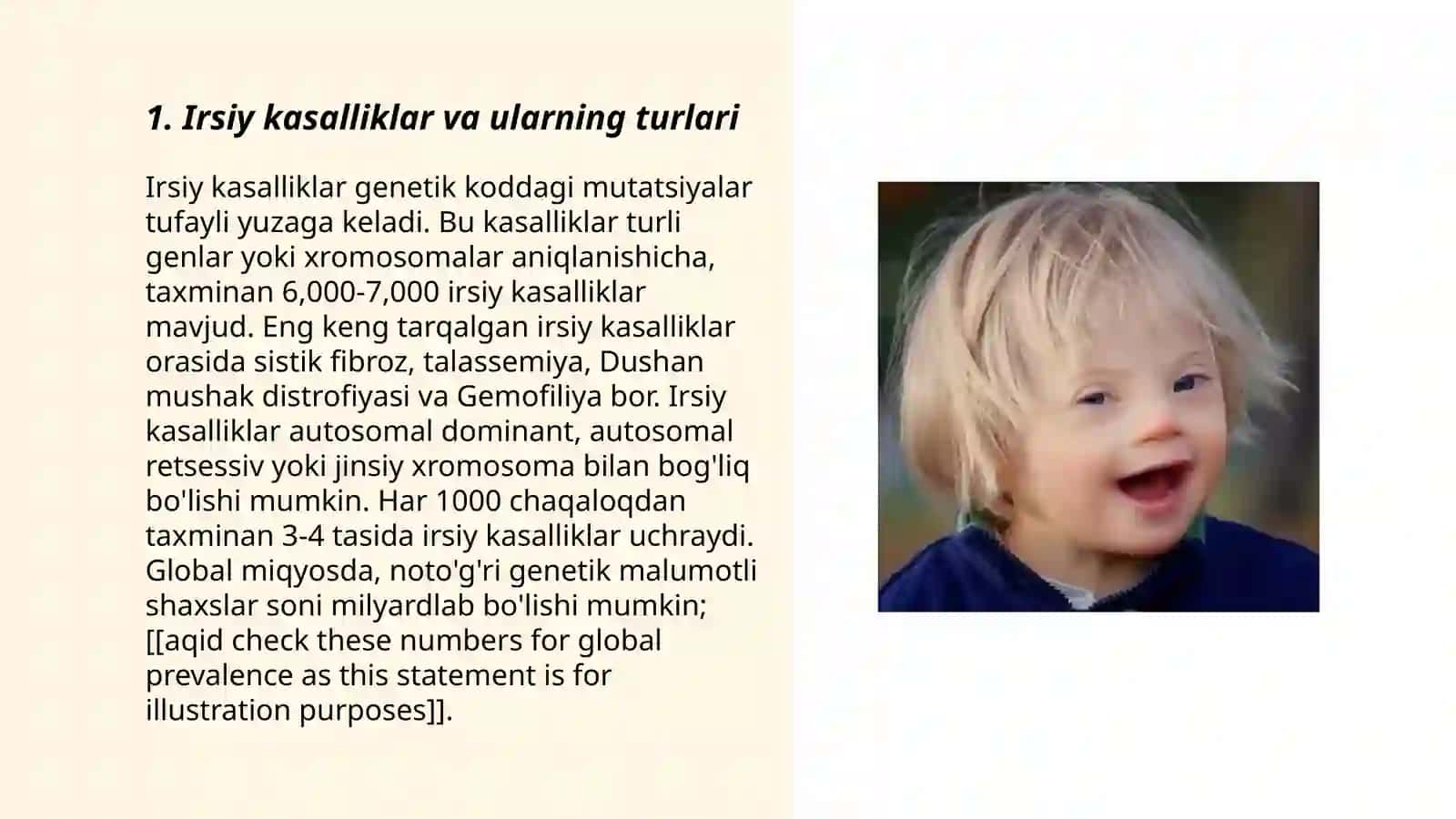 Irsiy kasalliklar va ularning turlari 3
