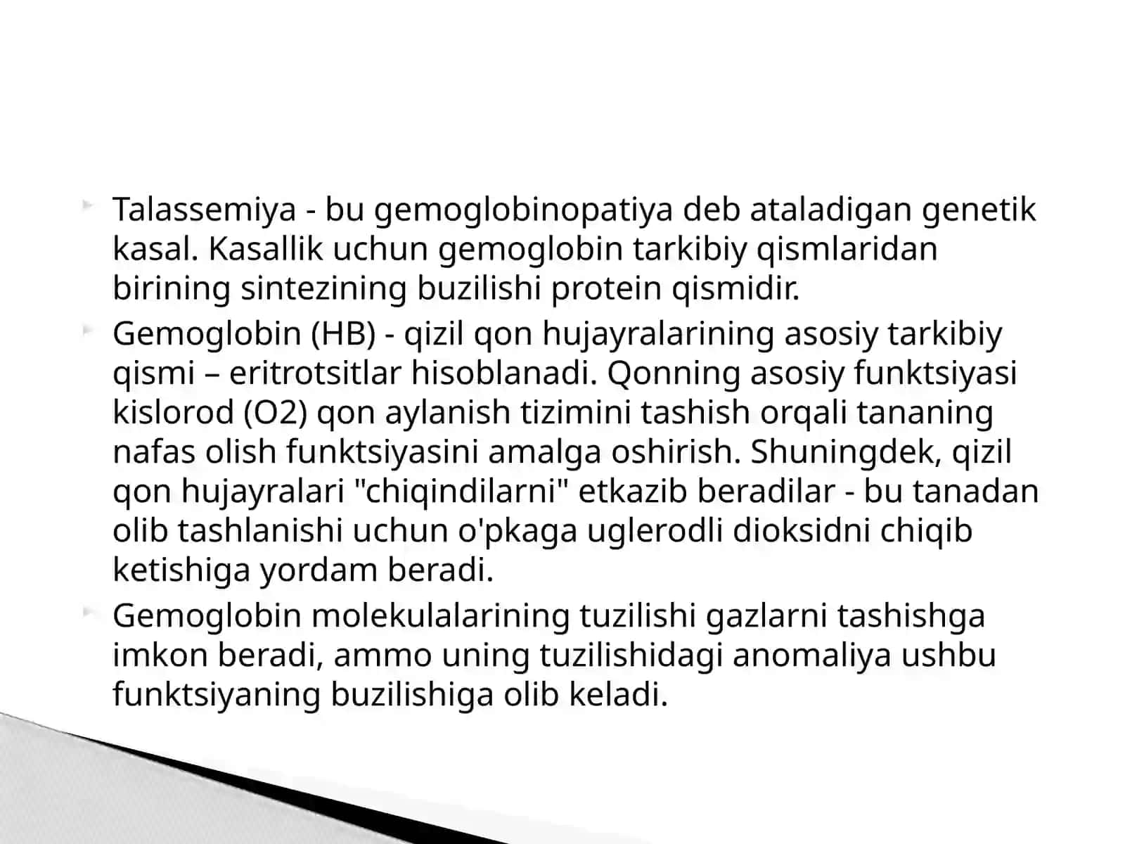 TALASSEMIYA KASALLIGI 3