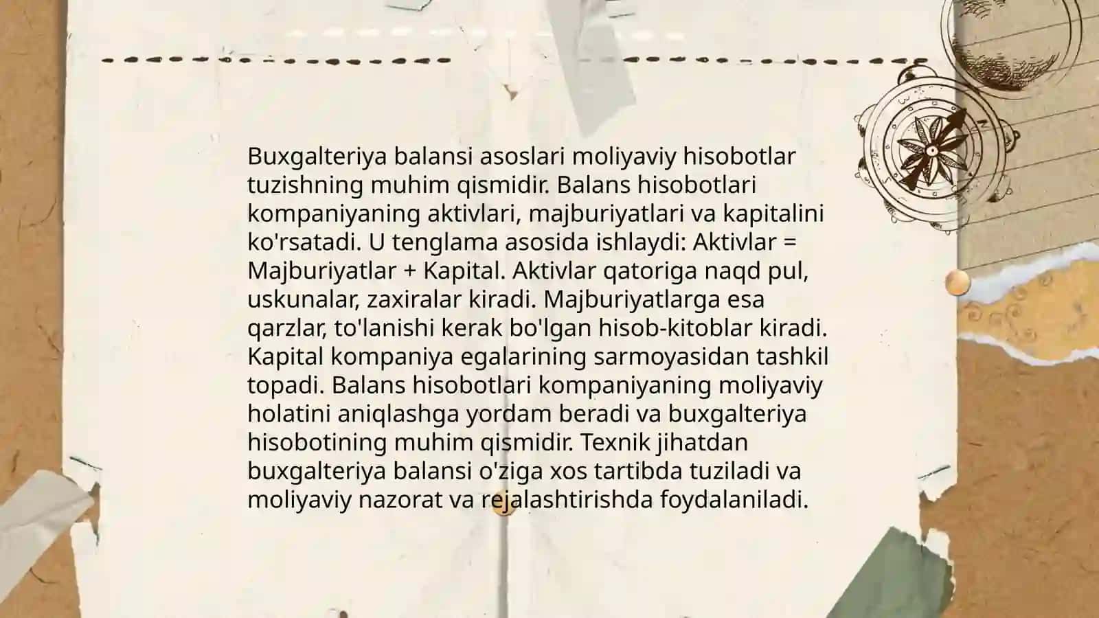 Buxgalteriya balansi 3