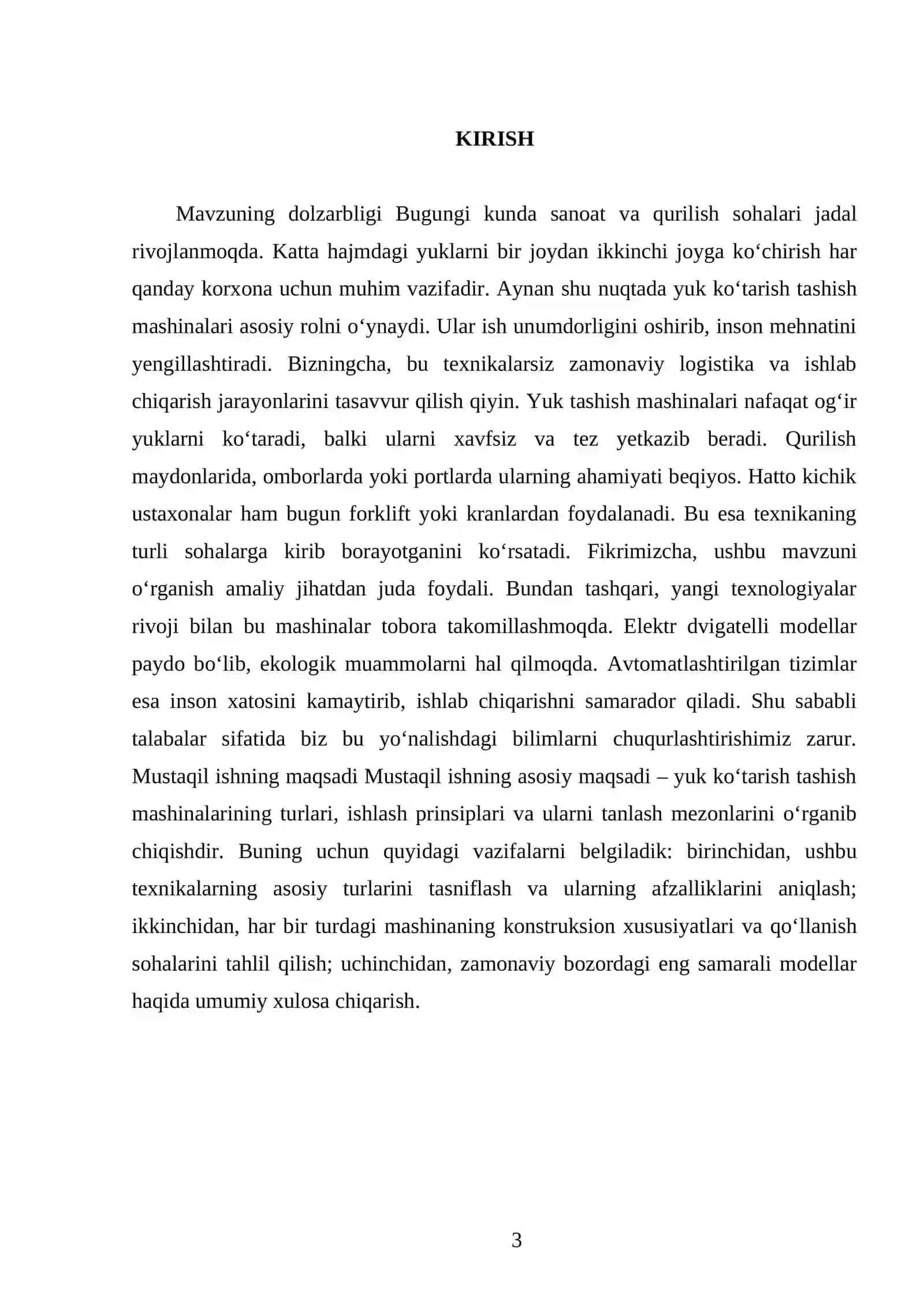 Yuk ko`tarish tashish mashinalari 3