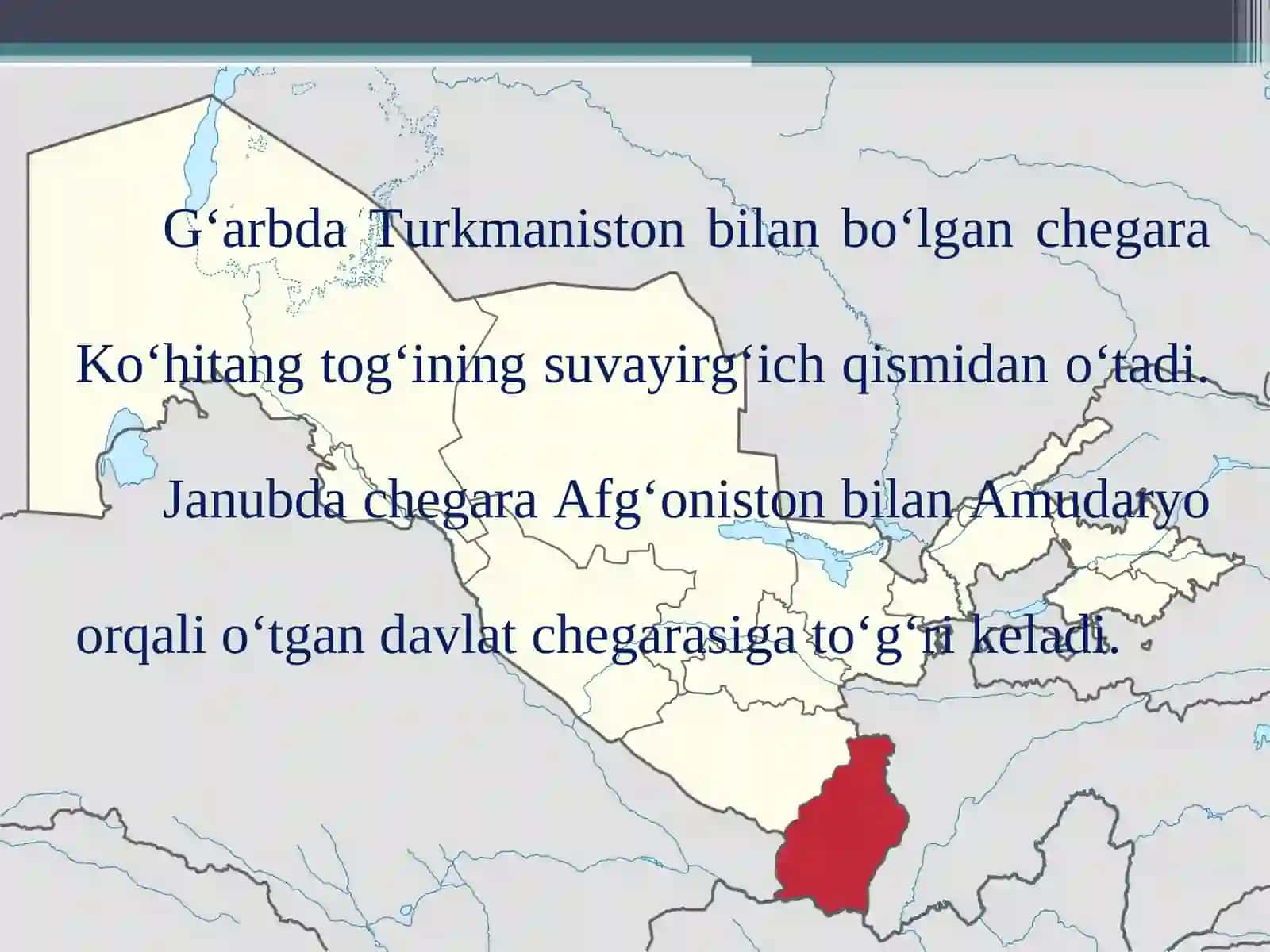 Surxondaryo tabiiy geografik okrugi 3