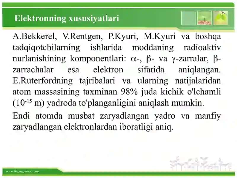 Elektromagnit maydon bilan molekulaning oʻzaro ta’siri 3