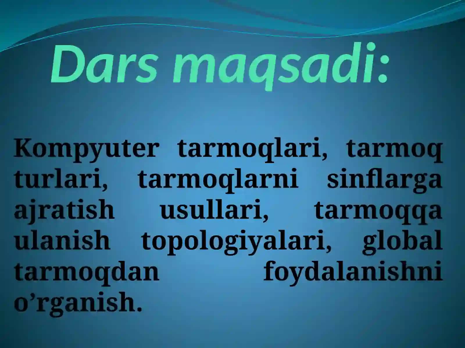 Kompyuter tarmoqlari va ularning turlari 3