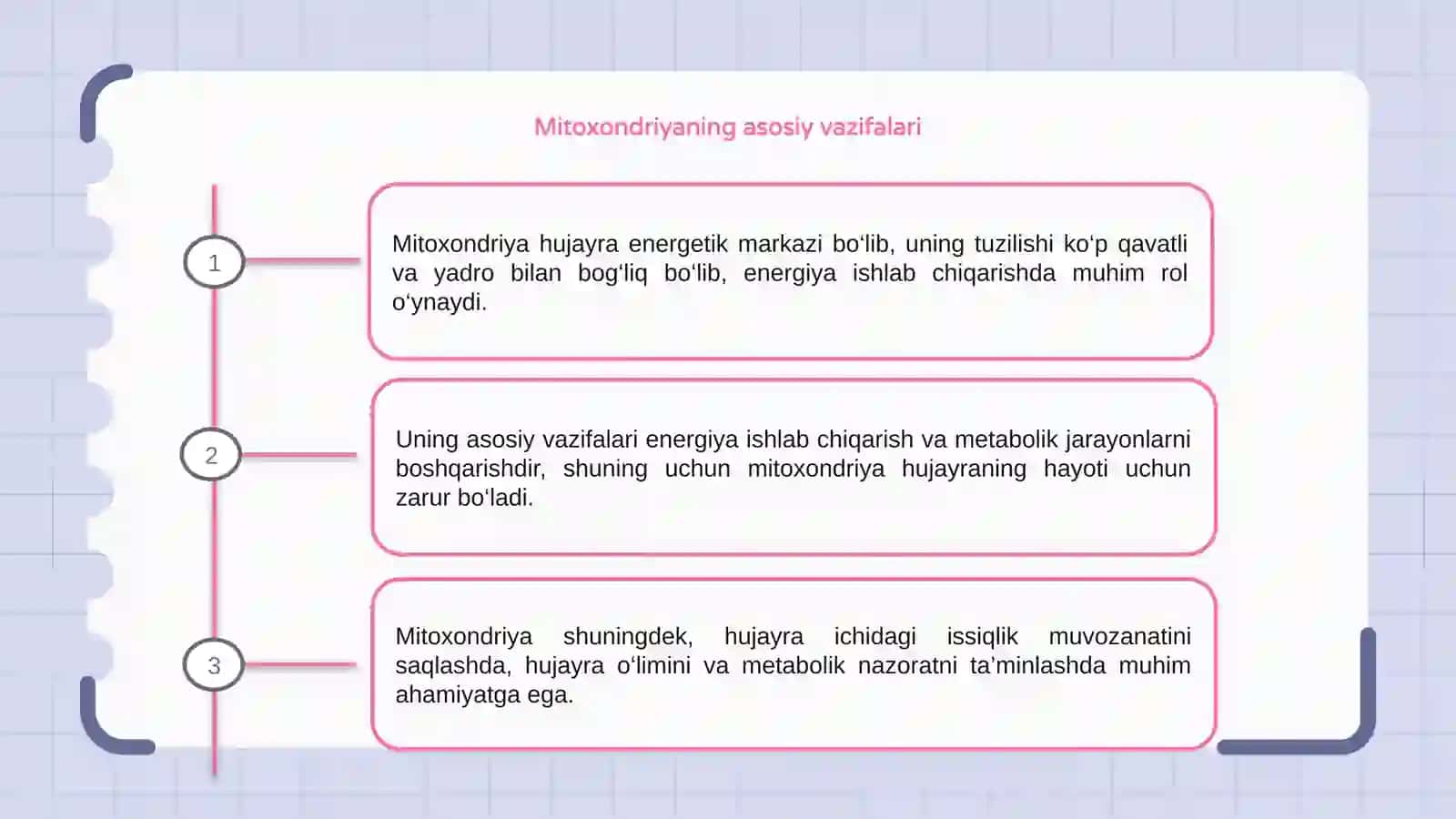 Mitoxondriya va uning tuzilishi 3