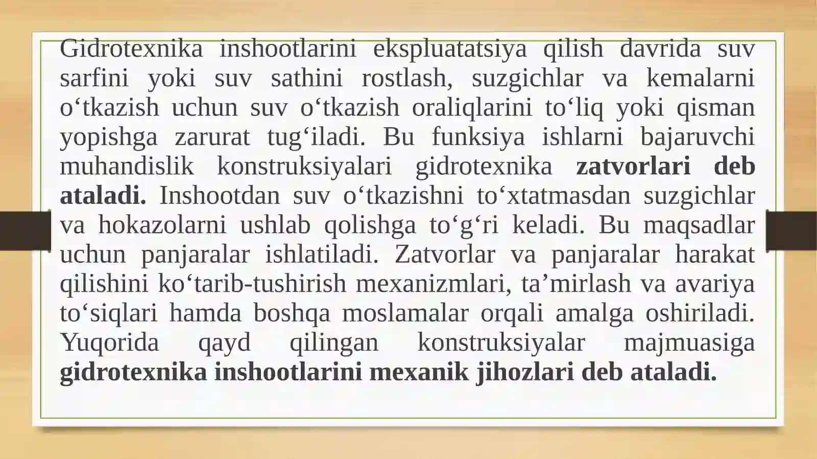 Gidrotexnikainshootlarimexanikjihozlari 3