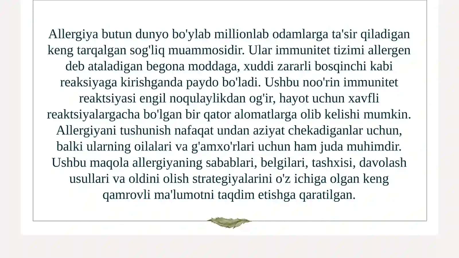 Tibbiy bilimas asoslari fanidan tayyorlagan taqdimoti 3