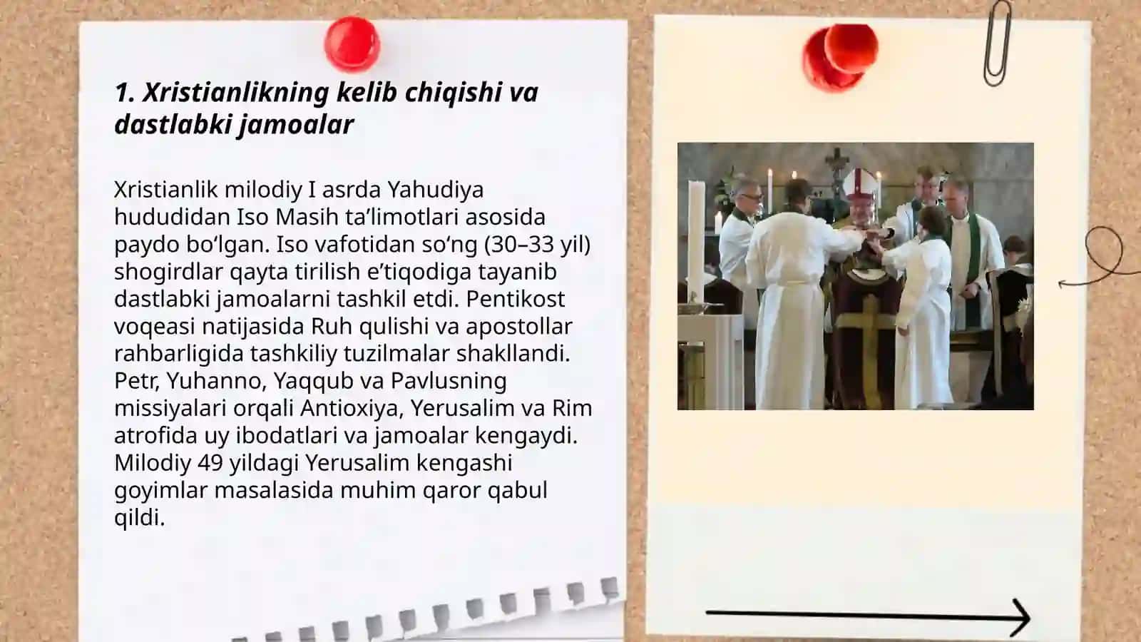 Xristian dini tarixi va asosiy gʻoyalari 3