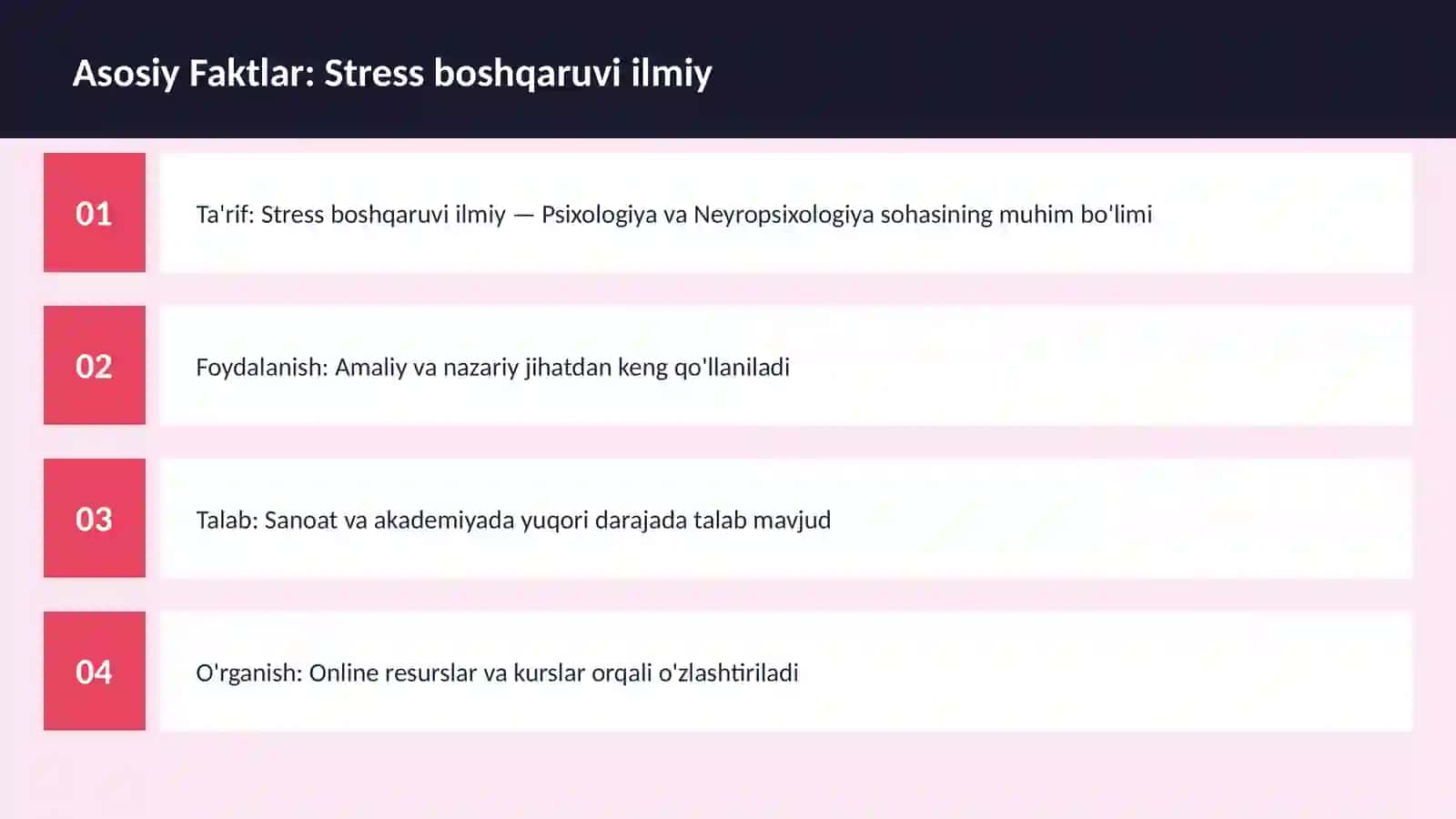 Stress boshqaruvi ilmiy 3