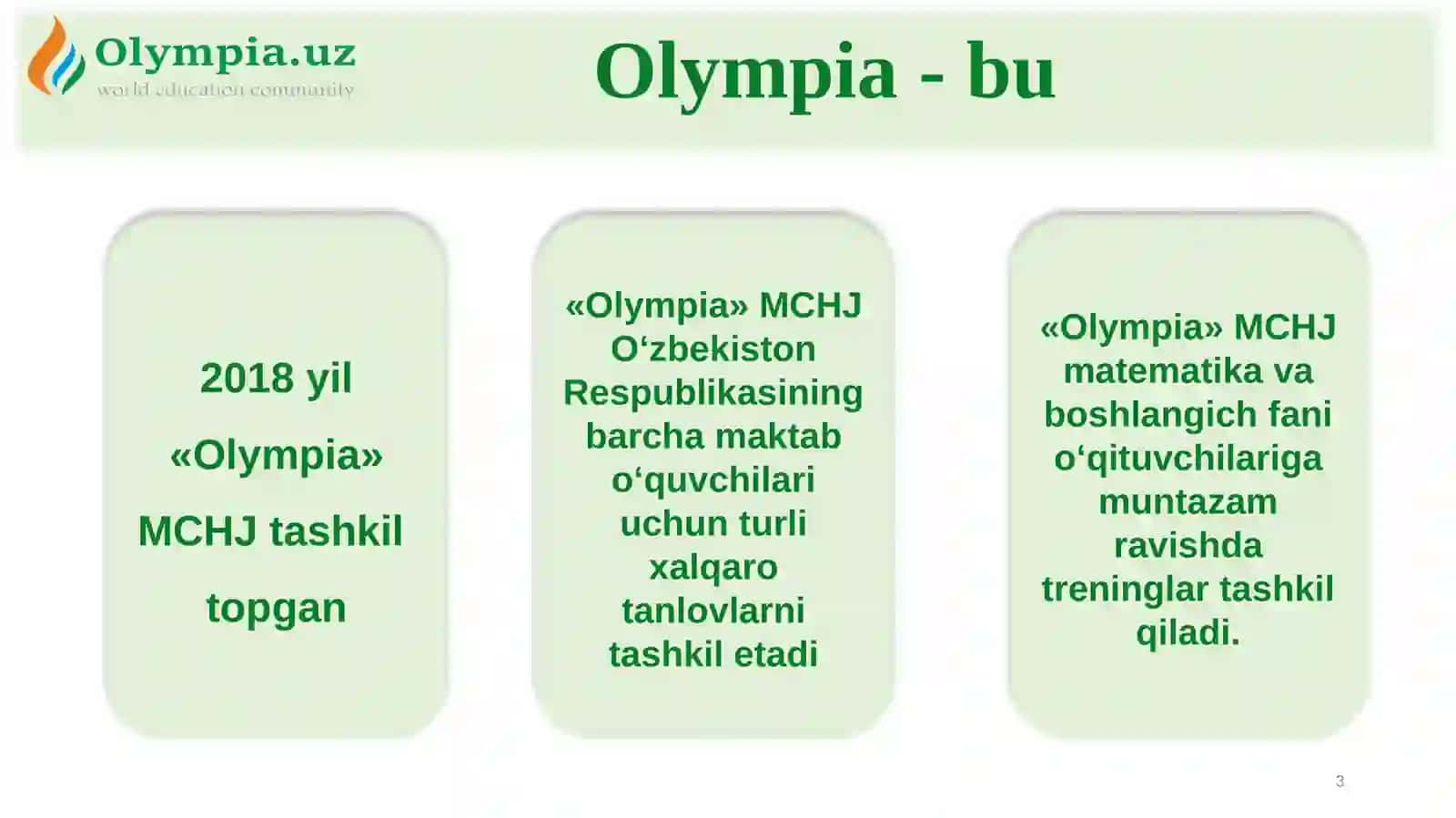 Olympia 3