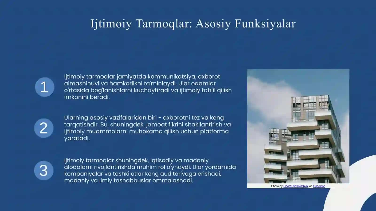 Ijtimoiy Tarmoqlar: Asosiy Funksiyalar 3