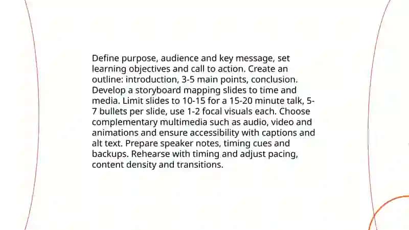 Creating multimedia presentations 3