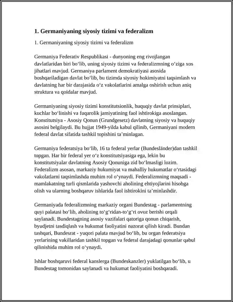 Germaniyaning siyosiy tizimi va federalizm 3