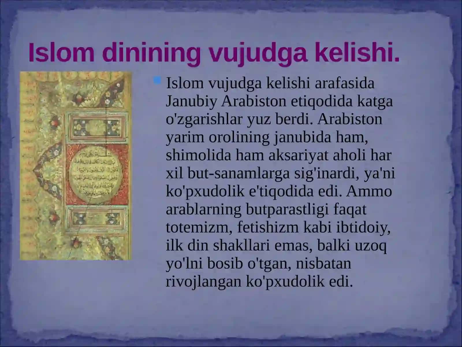 Mustaqillik yillarida Islom dini 3