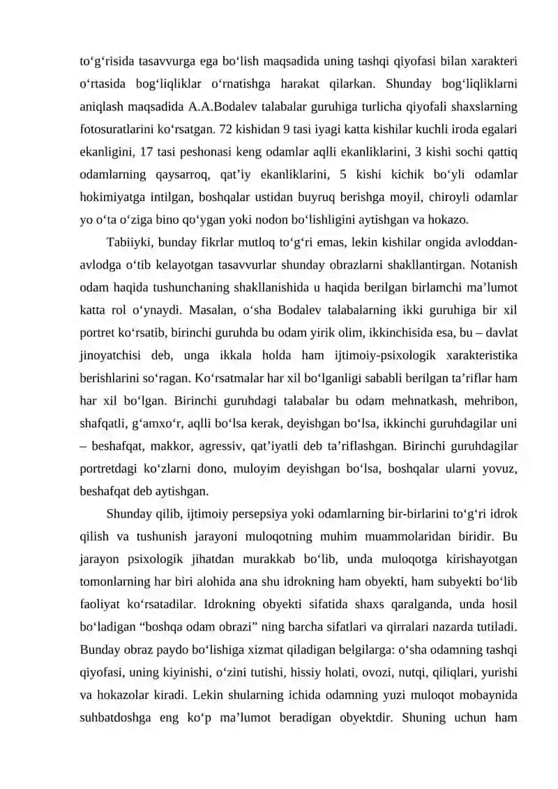Perseptiv rivojlanish 3