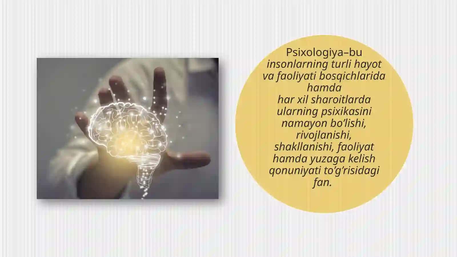 Psixologiyani tabiy va ilmiy asoslari 3