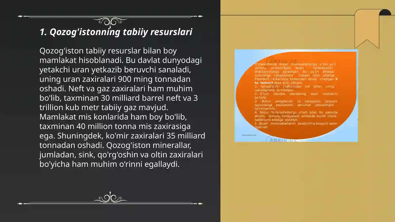 Qozog'iston Respublikasining iqtisodiyoti 3