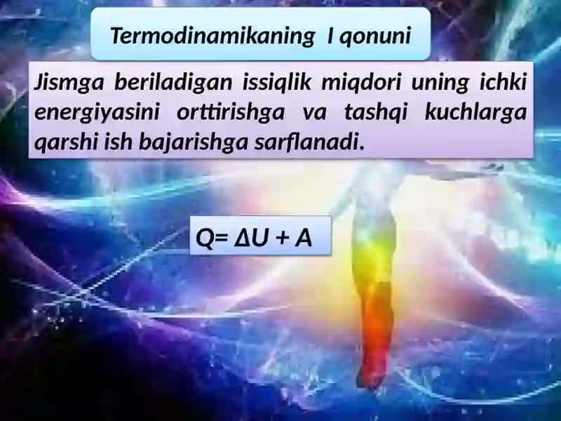 Termodinamika qonunlari 3