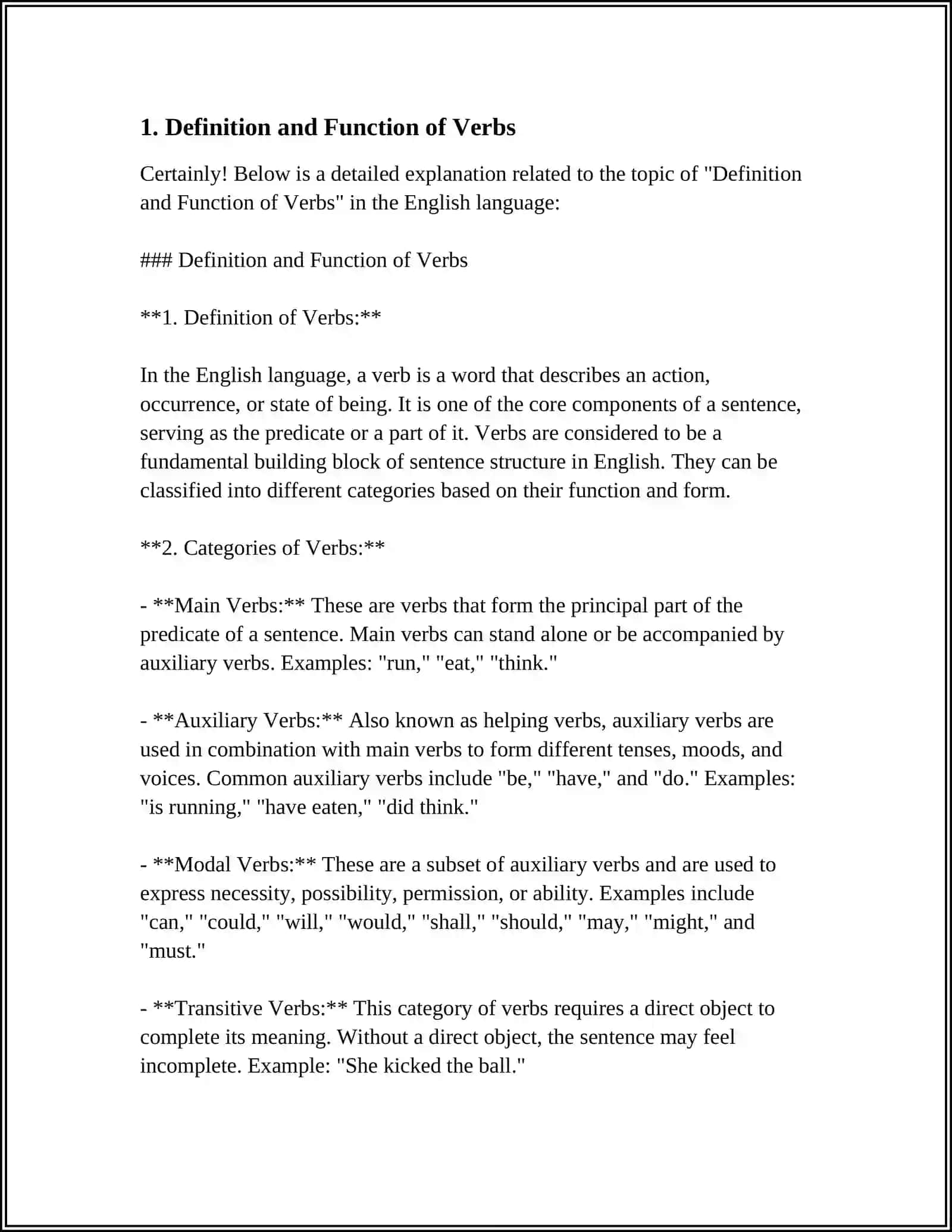 THE VERB 3