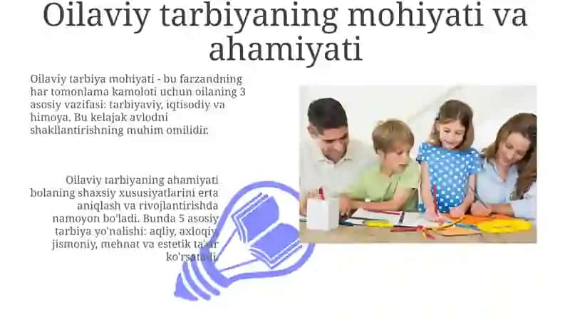 Oilaviy tarbiyaning asosiy tamoyillari 3