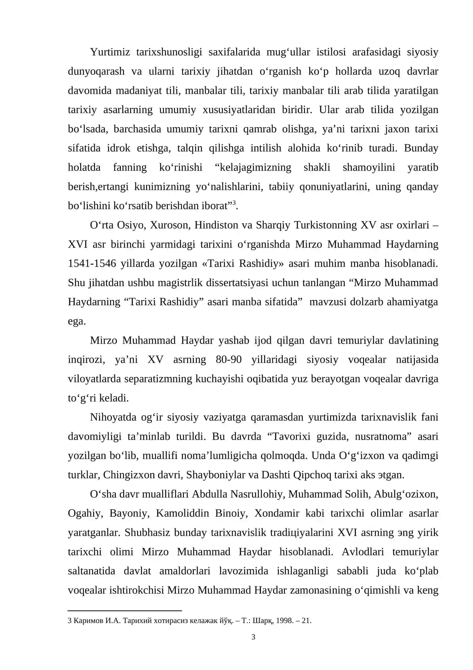 TARIXI RASHIDI TARIXI MANBA SIFATIDA 3