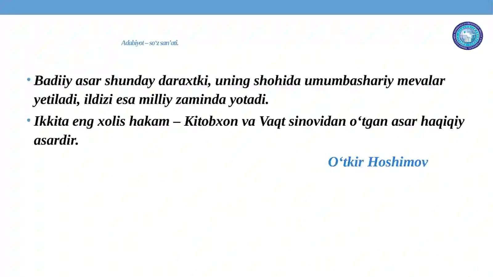 MEN SEVGAN ASAR. BADIIY TASVIR VOSITALARI 3