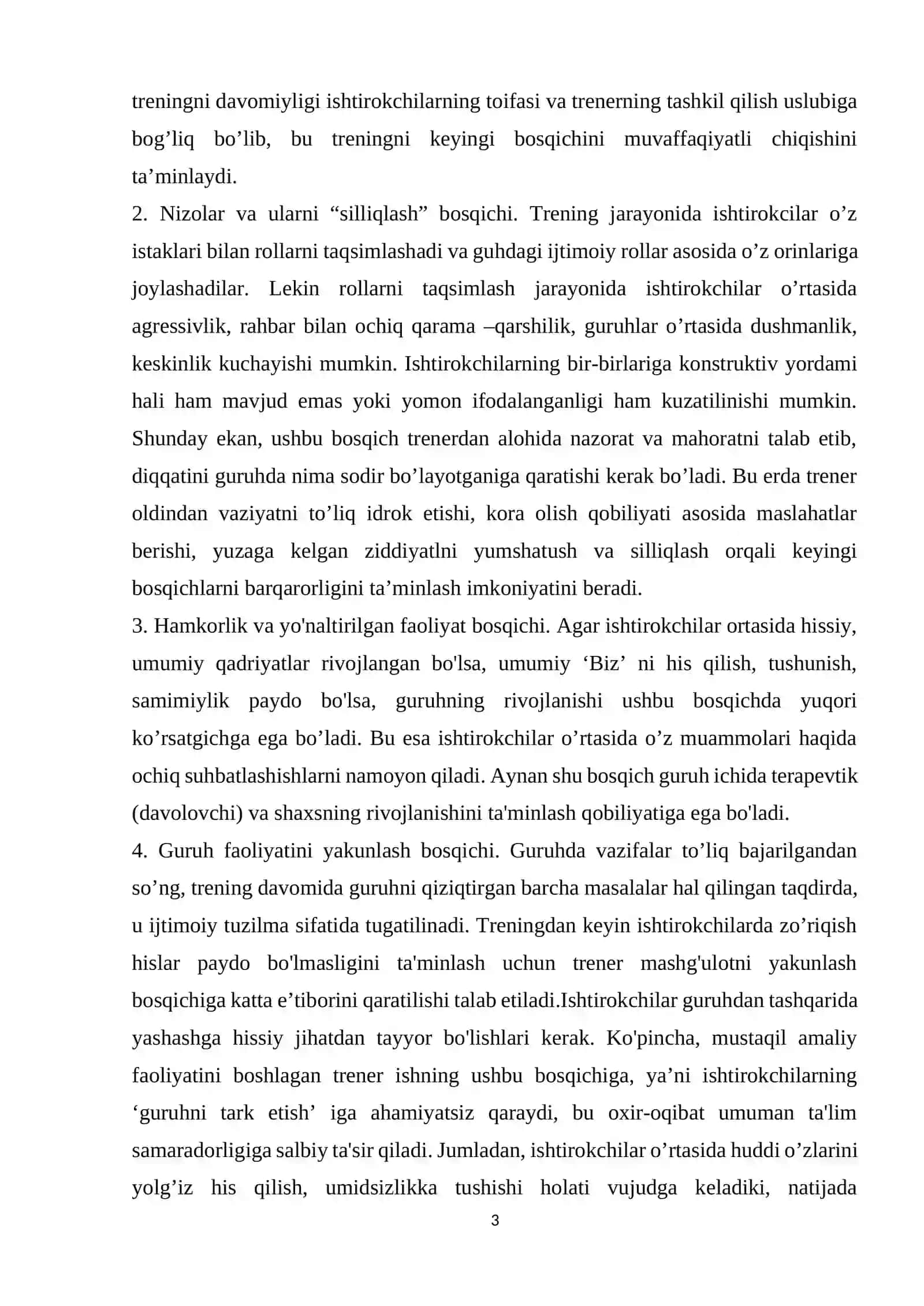 Guruhiy dinamika tushunchasi 3
