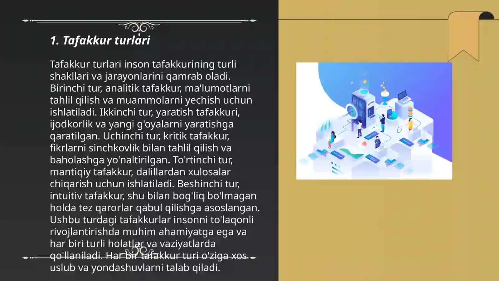Tafakkur operatsiyalari 3
