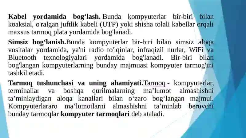 Kompyuter xavfsizligi vositalari. Tarmoq xavfsizligi vositalari. Tarmoq xavfsizligi xizmatlari. 3