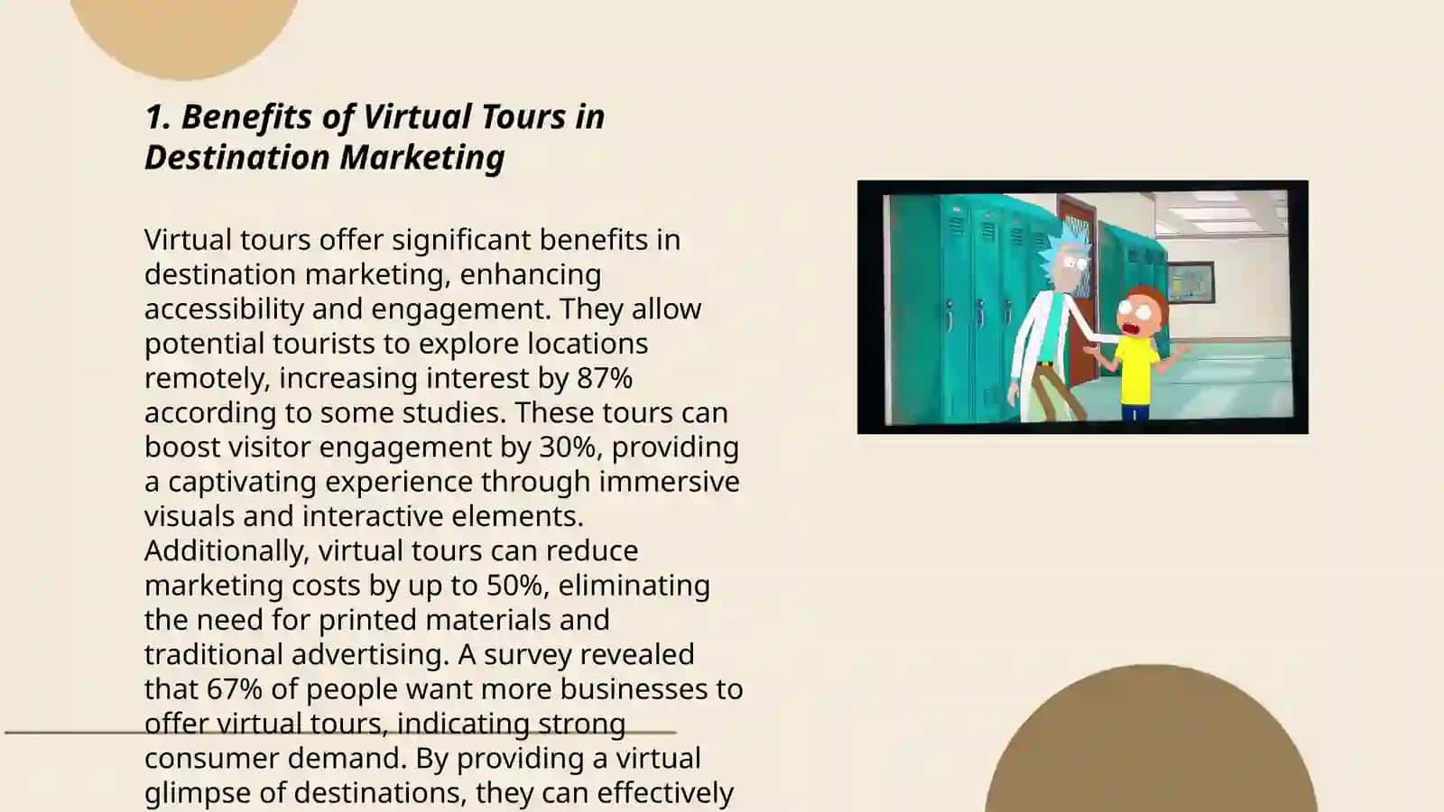 The use of virtual tours in destination marketing 3