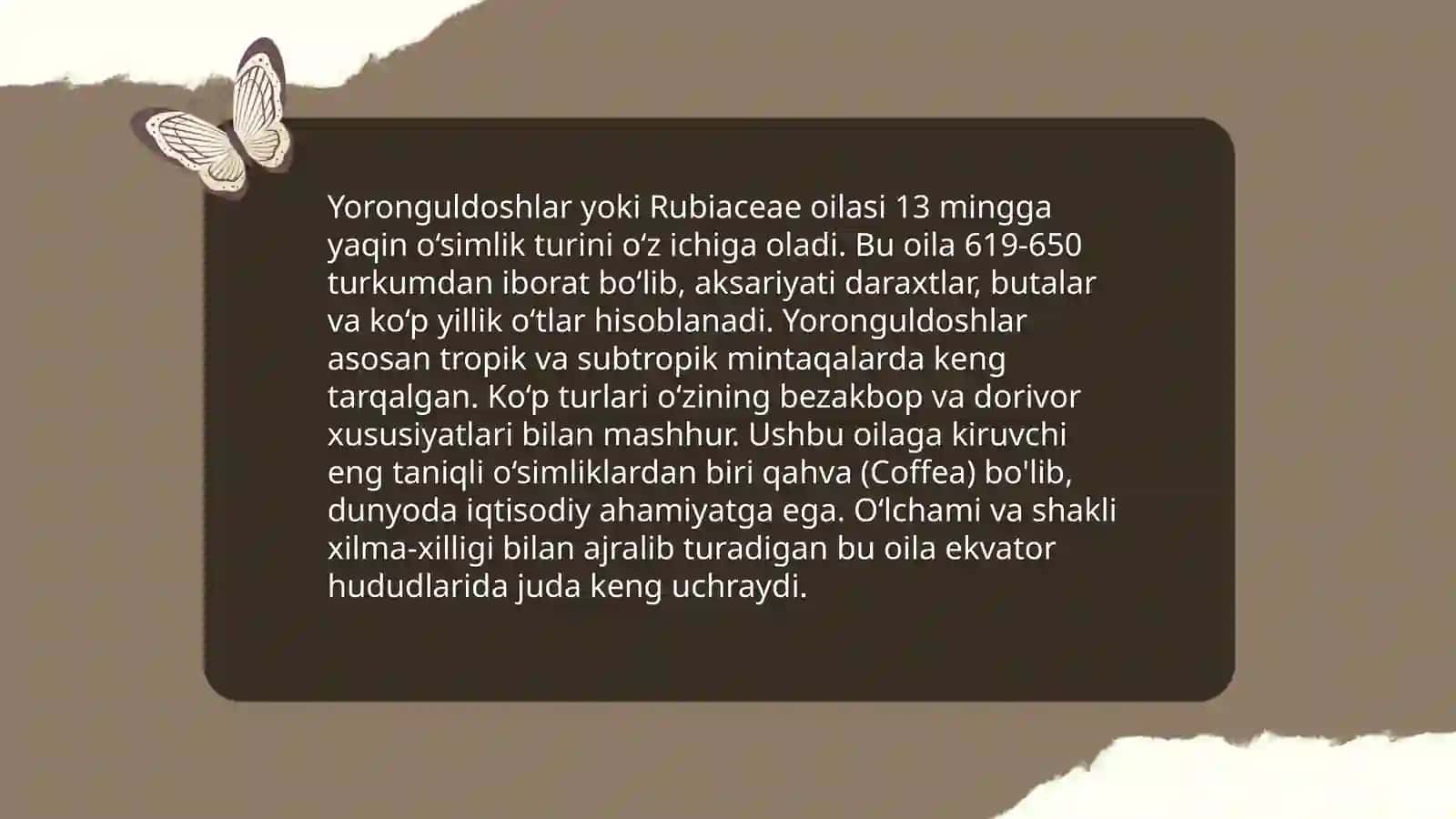 Yoronguldoshlar oilasi 3