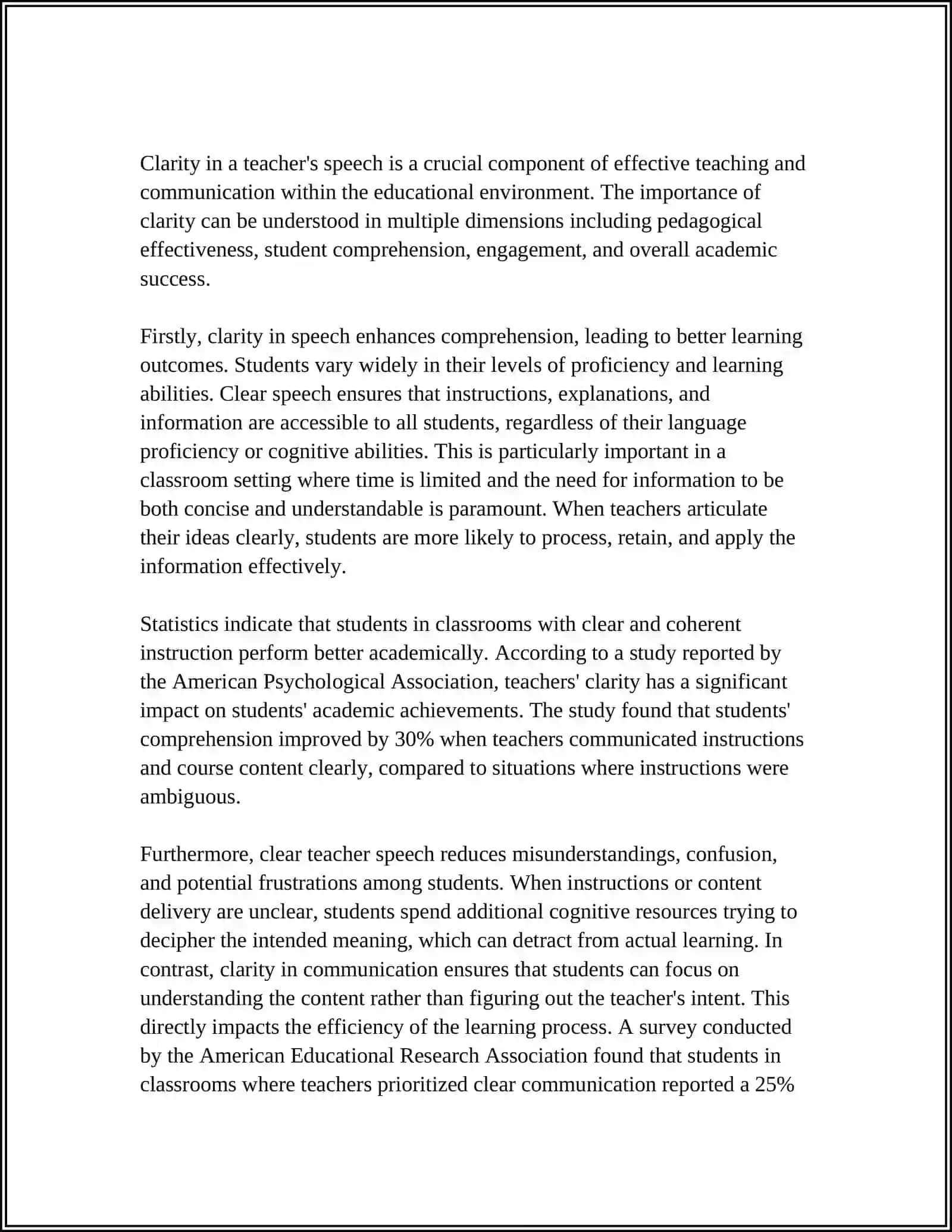 THE MAIN ISSUES OF TEACHER’S SPEECH ARE CLEAR, LOGICAL, EFFECTIVE AND APPROPRIATE) 3