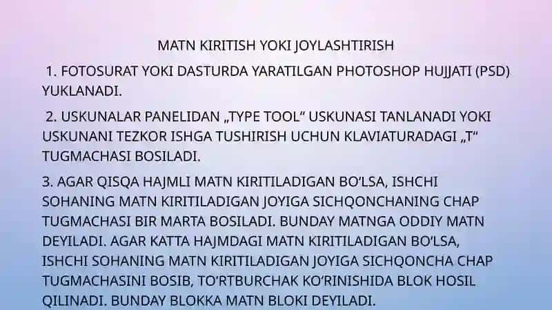 MATNLI HUJJATDAN MAQSADLI FOYDALANISH 3