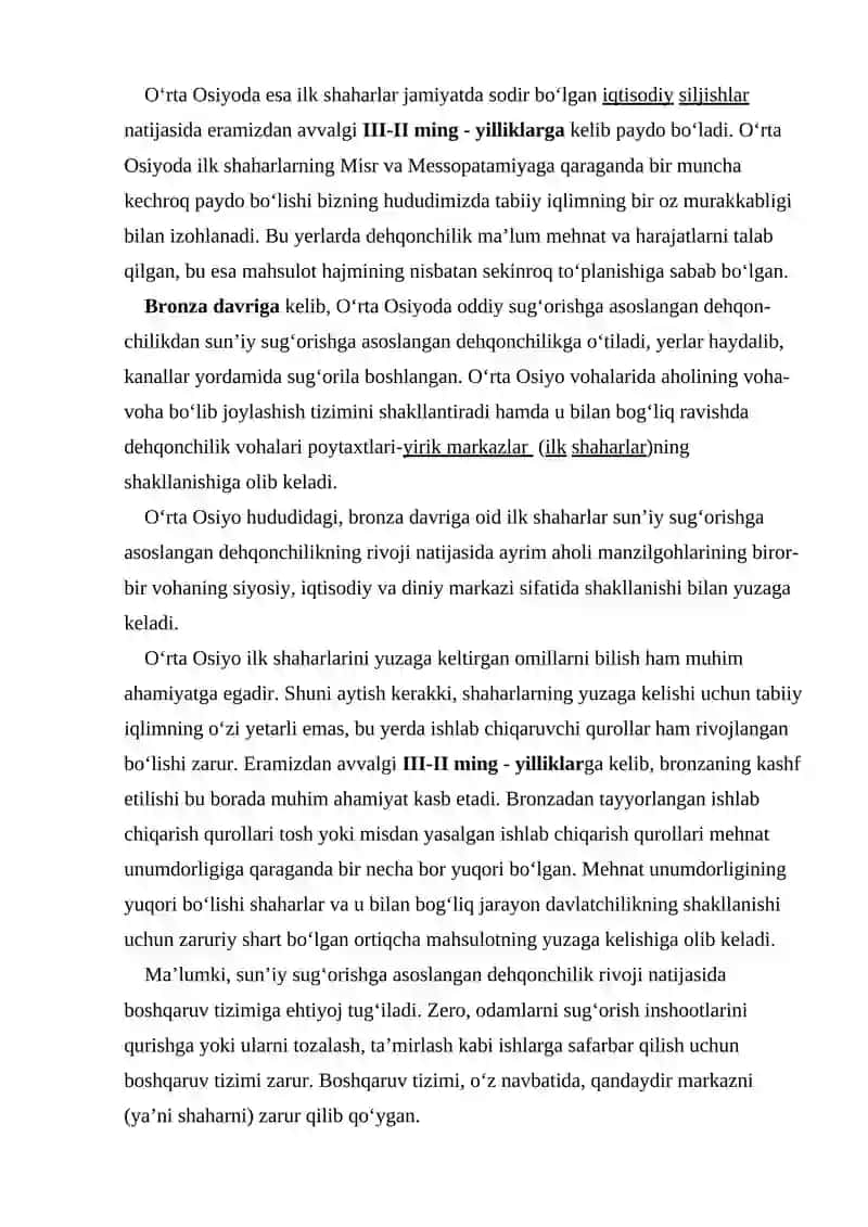 Samarqand, Buxoro va Xiva-sivilizatsiya markazlari 3