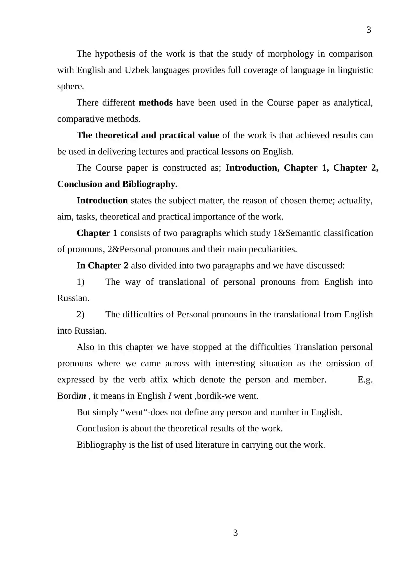 Personal Pronouns in Linguistics 3
