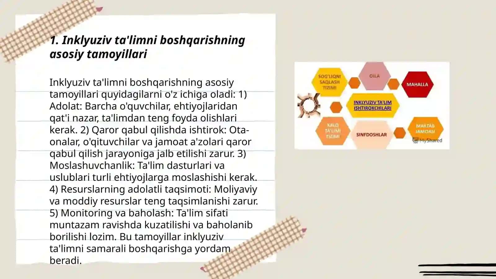 Inklyuziv ta'limni boshqarish tamoyillari 3