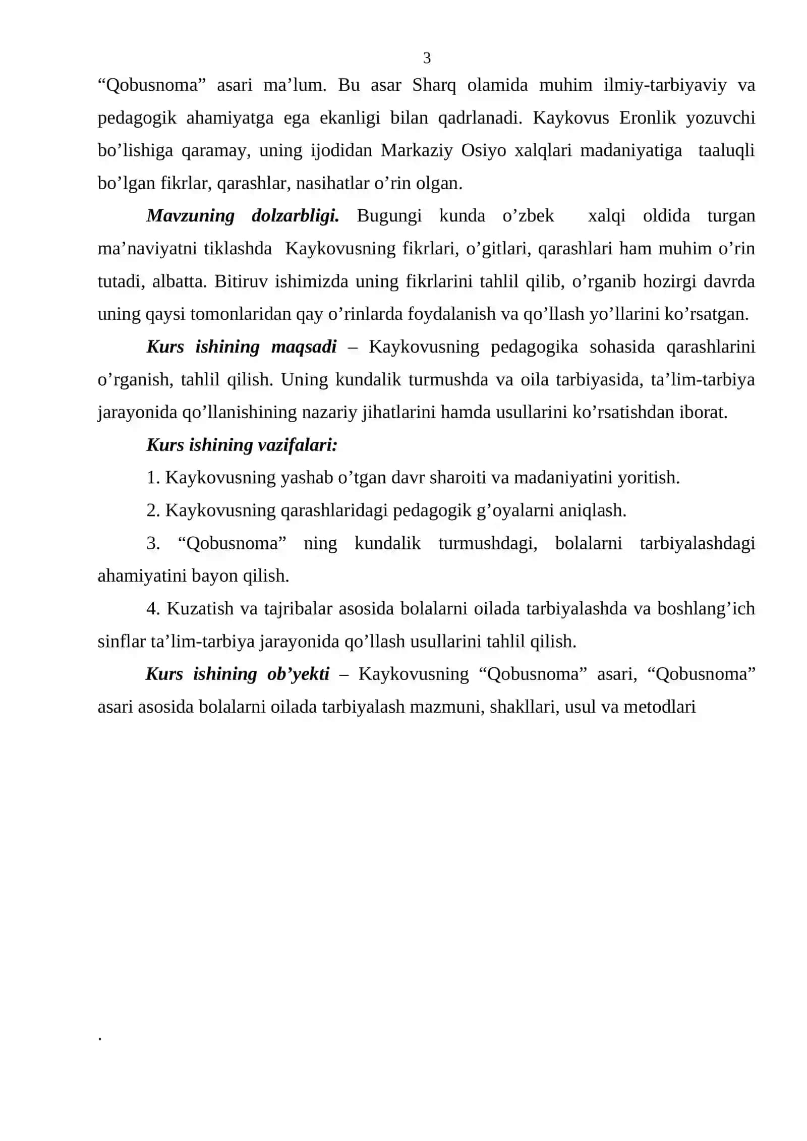 Kaykovus va uning “Qobusnoma” asari 3