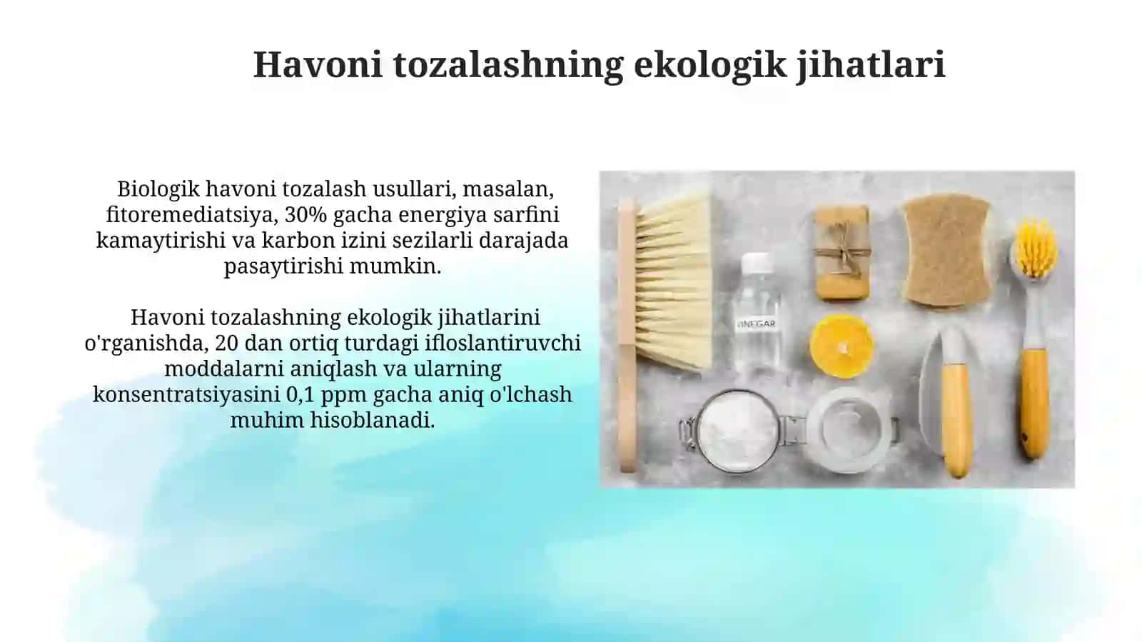 Havoni tozalash usullari 3
