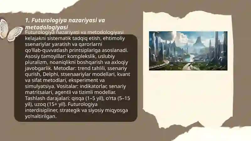 Futurologiya: Kelajak konturlari 3