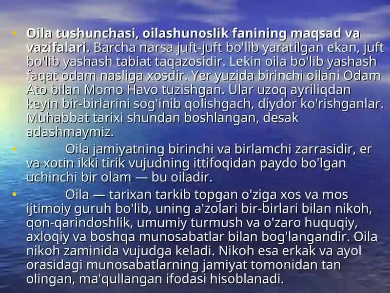 Oila va jamiyat 3